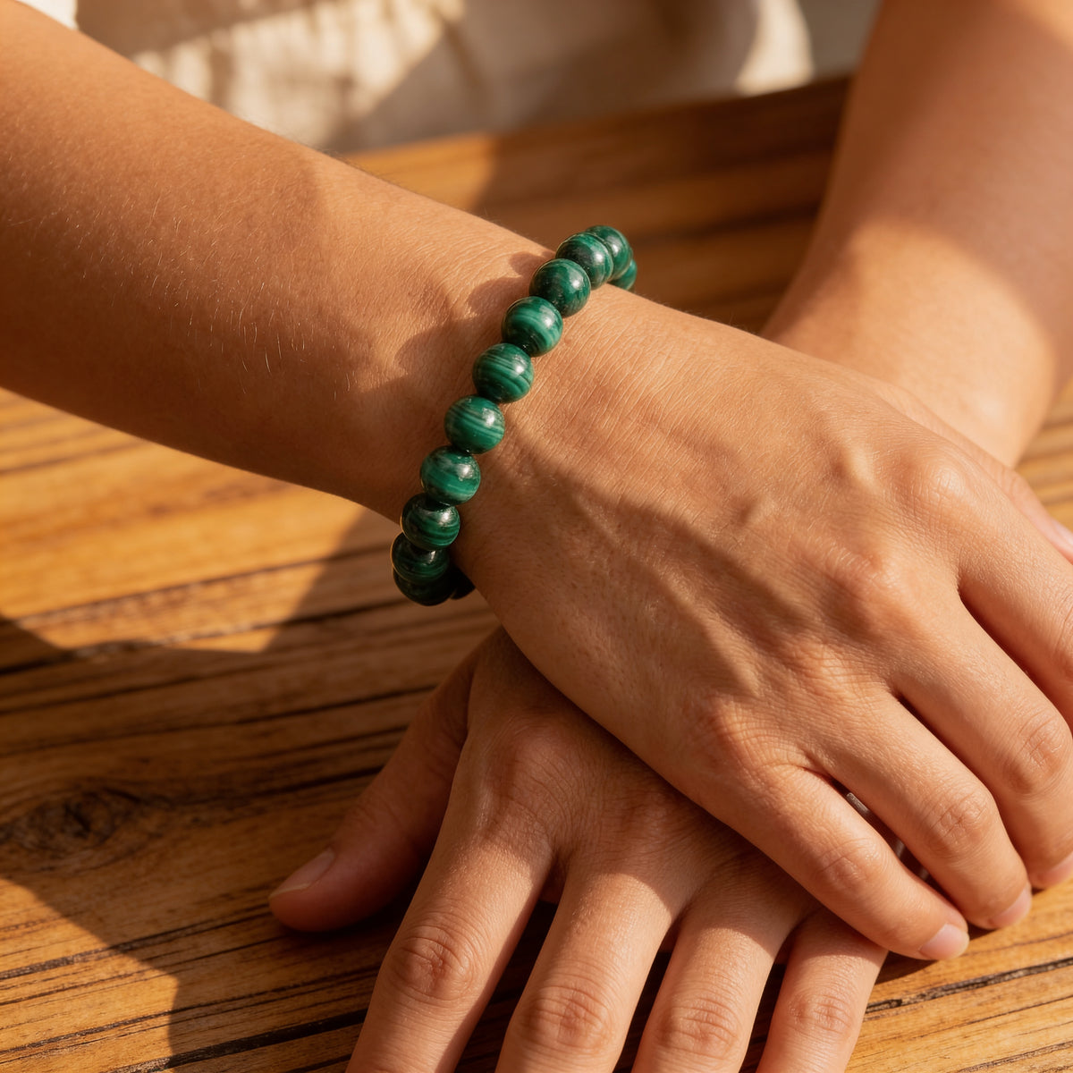 Bracelet Malachite — Transformation Profonde & Libération