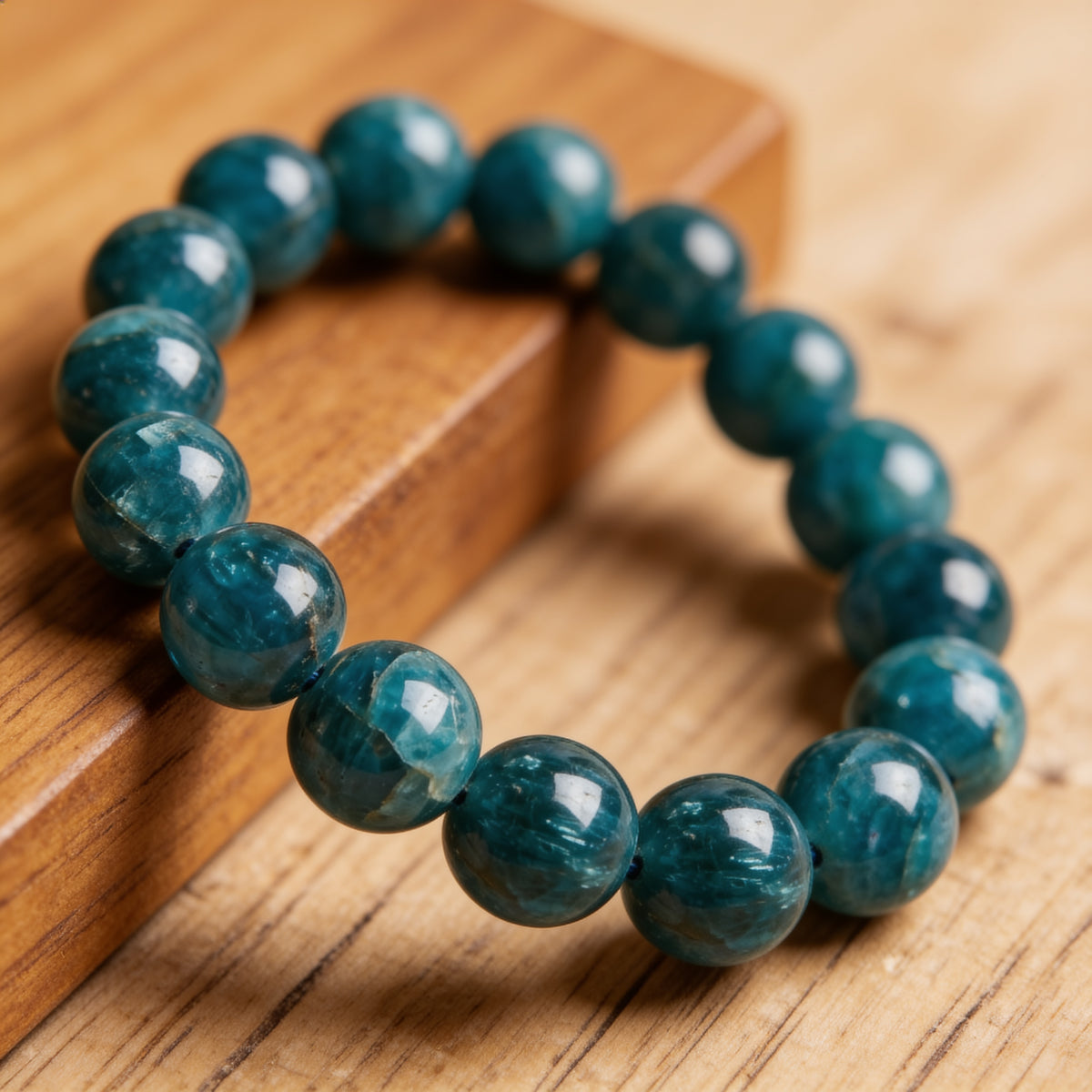 Bracelet Apatite — Clarté Mentale & Motivation Profonde