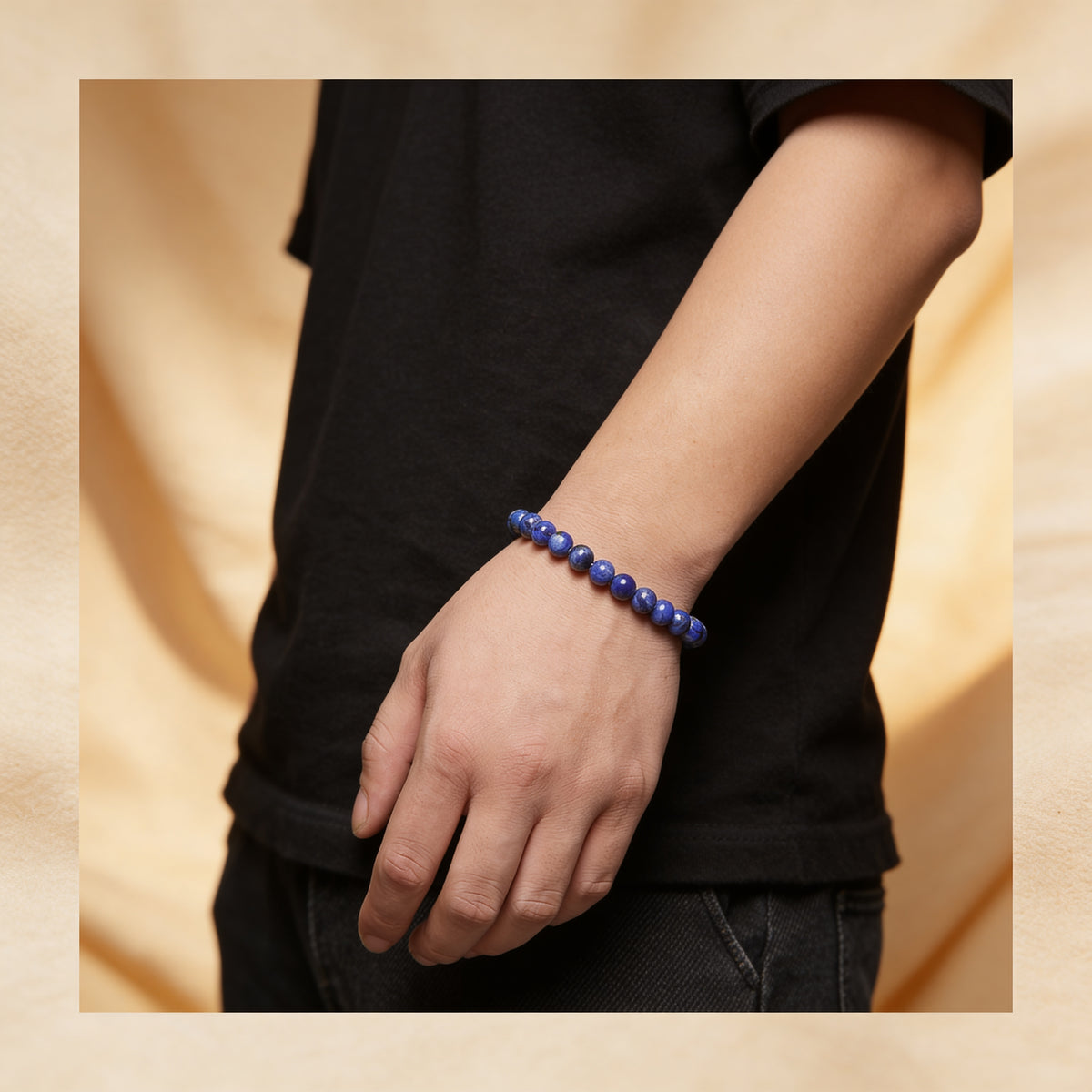 Bracelet Lapis Lazuli — Sagesse, Expression & Amitié Sincère