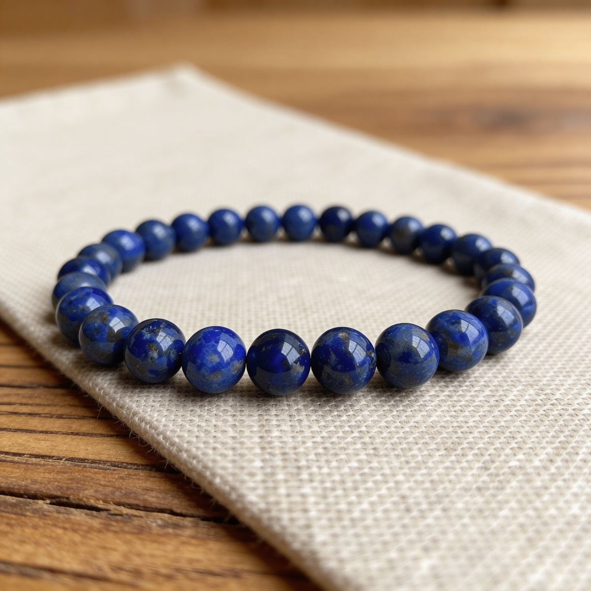 Bracelet Lapis Lazuli — Sagesse, Expression & Amitié Sincère