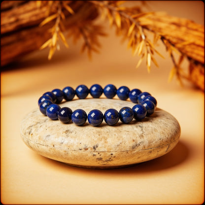 Bracelet Lapis Lazuli — Sagesse, Expression & Amitié Sincère