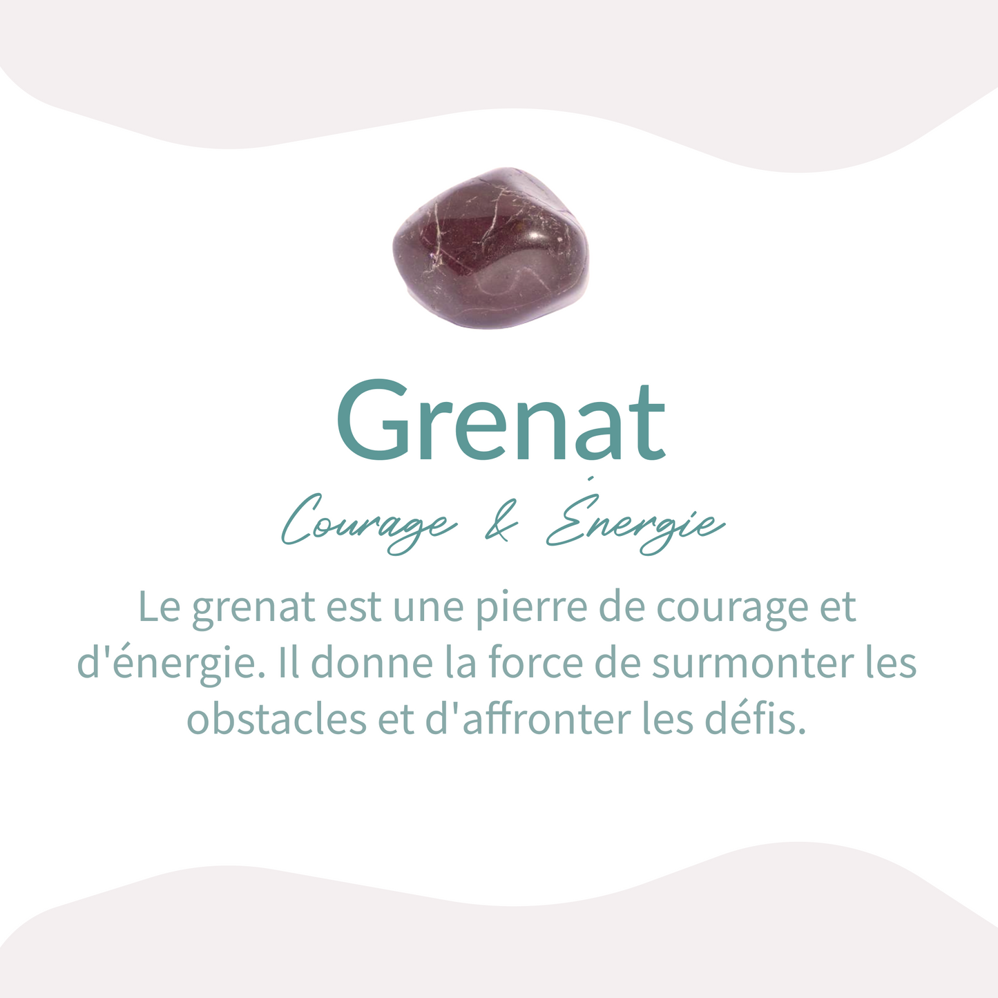 Bracelet Quartz Rose, Grenat & Quartz Fraise — Amour Profond