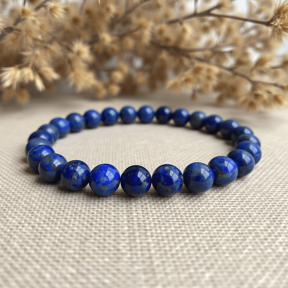 Bracelet Lapis Lazuli — Sagesse, Expression & Amitié Sincère