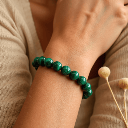 Bracelet Malachite — Transformation Profonde & Libération