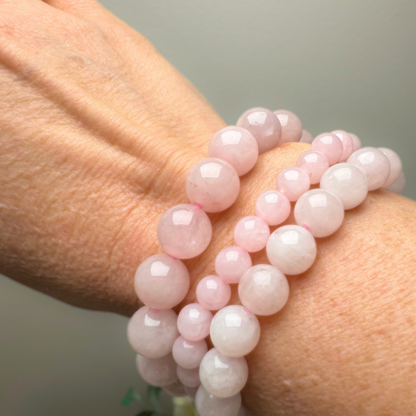 Bracelet Quartz Rose — Pierre de l'Amour & de la Douceur